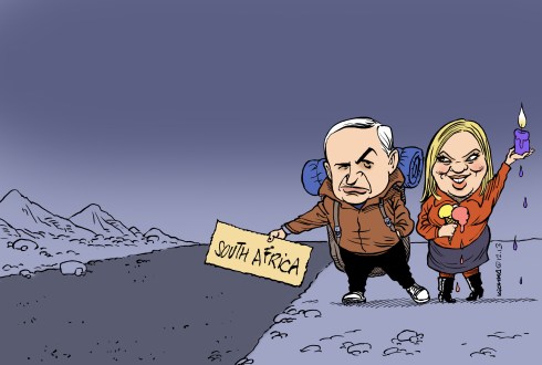 Bibi at Mandela's funeral