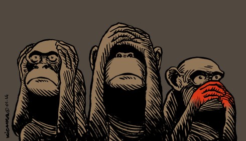 three monkeys