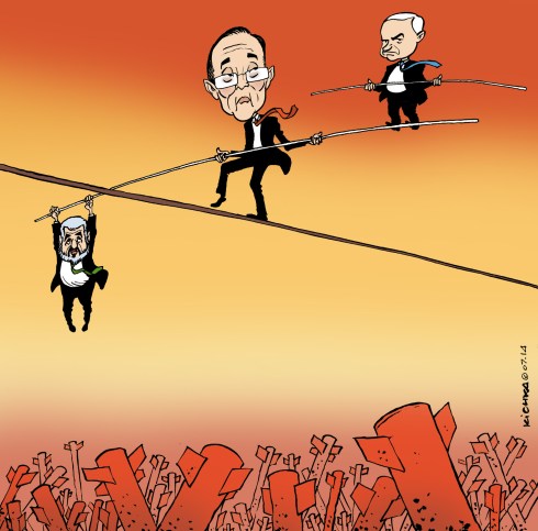 Ban Ki Moon Israel Gaza 07.14