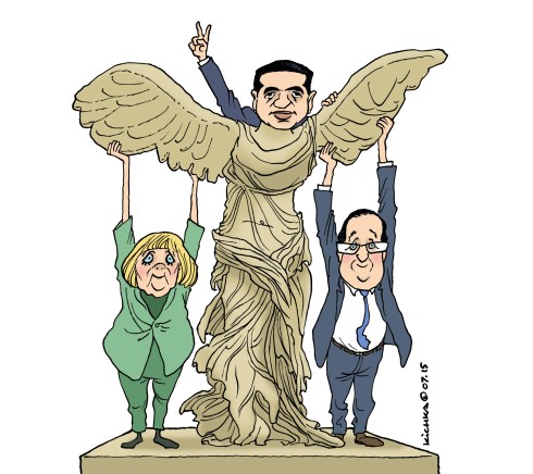 Tsipras et Samothrace