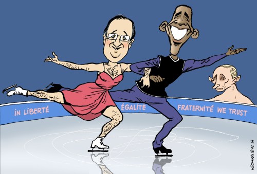 Hollande chez Obama